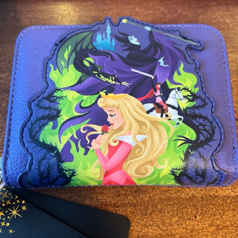 Sleeping beauty wallet